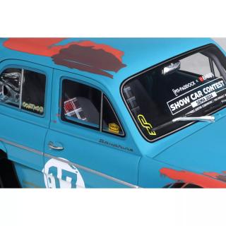 Renault Dauphine La Brute green with Patina best of show SEMA 2024 Otto Project Car OttO mobile 1:18 Resinemodell (Türen, Motorhaube... nicht zu öffnen!)